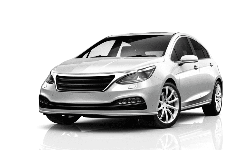 White Car