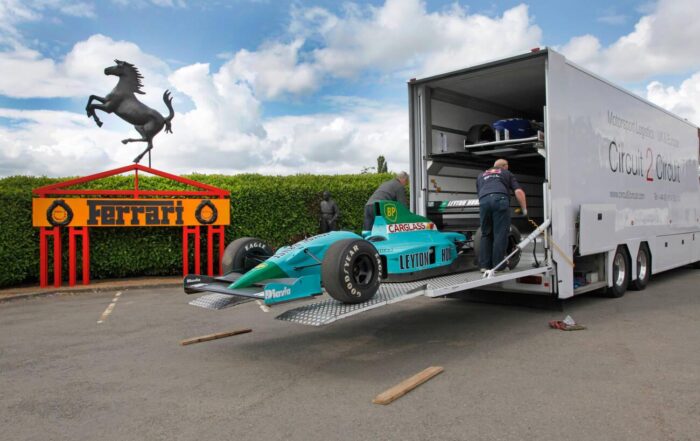 How are F1 Cars Transported