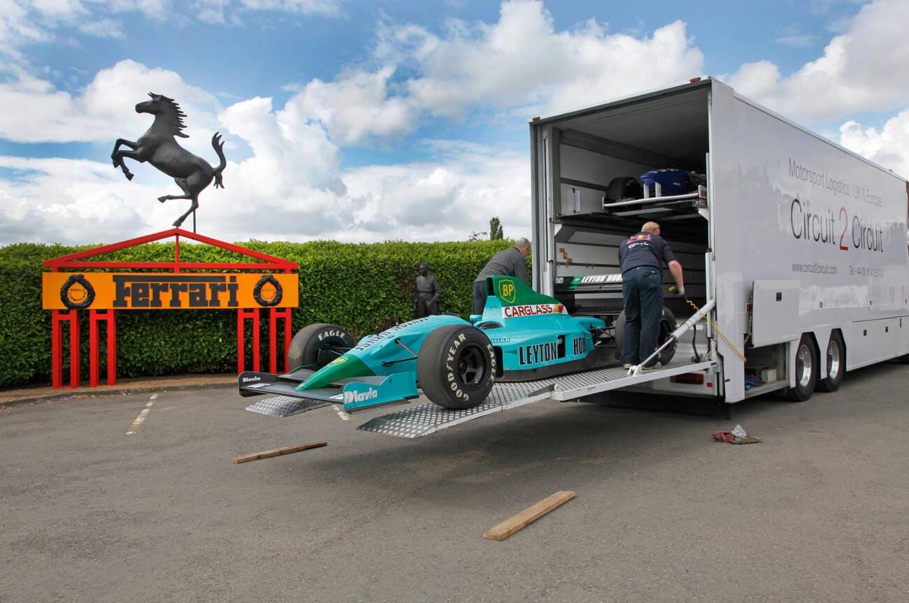 How are F1 Cars Transported?